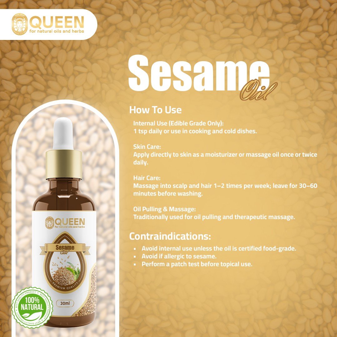 Queen Natural Sesame oil 5 Sesame oil - Image 5