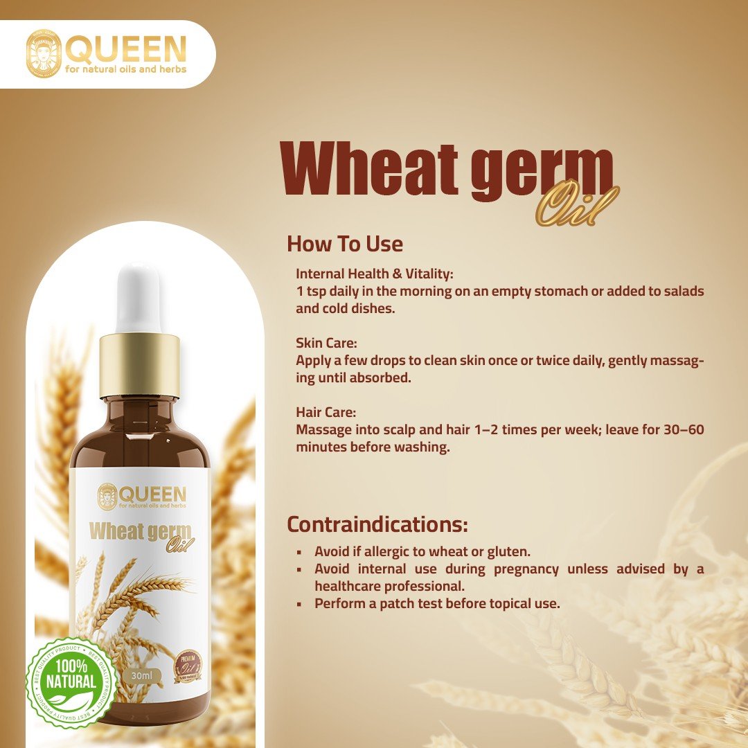 Queen Natural Wheat Germ Oil 5 Wheat Germ Oil - Image 5