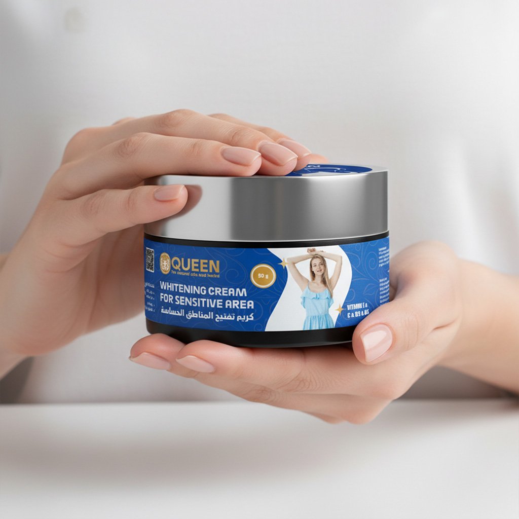 Queen Natural categ Whitening Cream For Sensitive Area